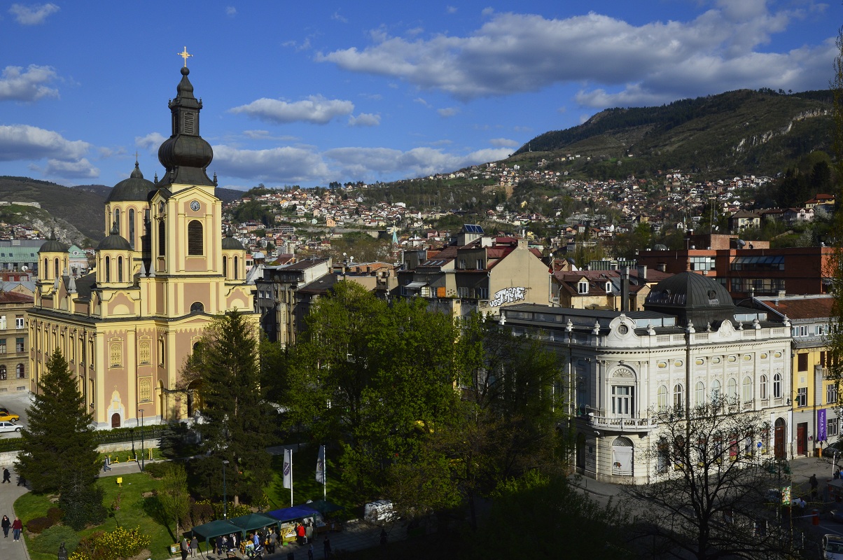 Sarajevo – Trg Alije Izetbegovića / Square of Alija Izetbegović