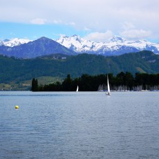 Lucerne – Pogled na Alpe / A view of the Alps