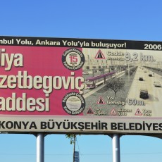 Konya – Ulica Alije Izetbegovića