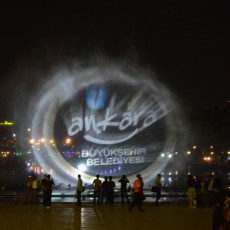 Ankara – Park Mladosti noću / Youth Park at night